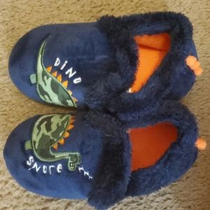 Boys dinosaur slippers